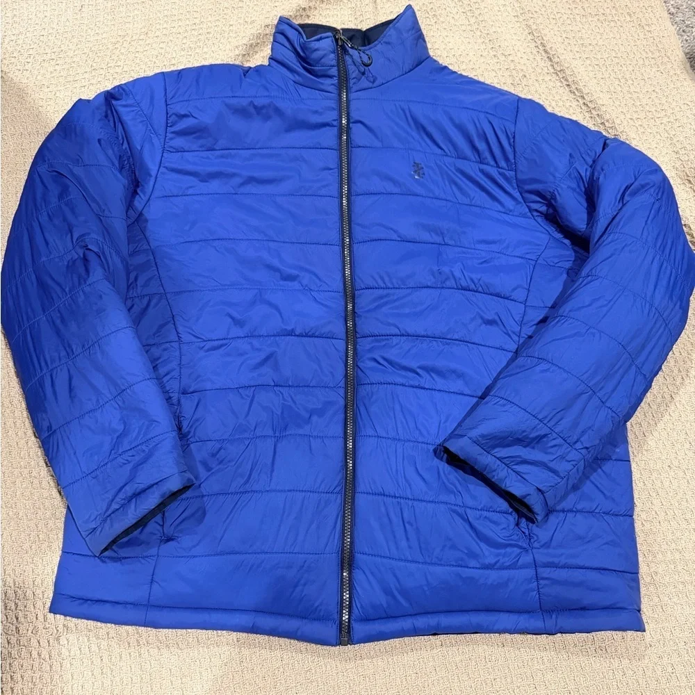 Izod Men's Dark Blue reversible Jacket
